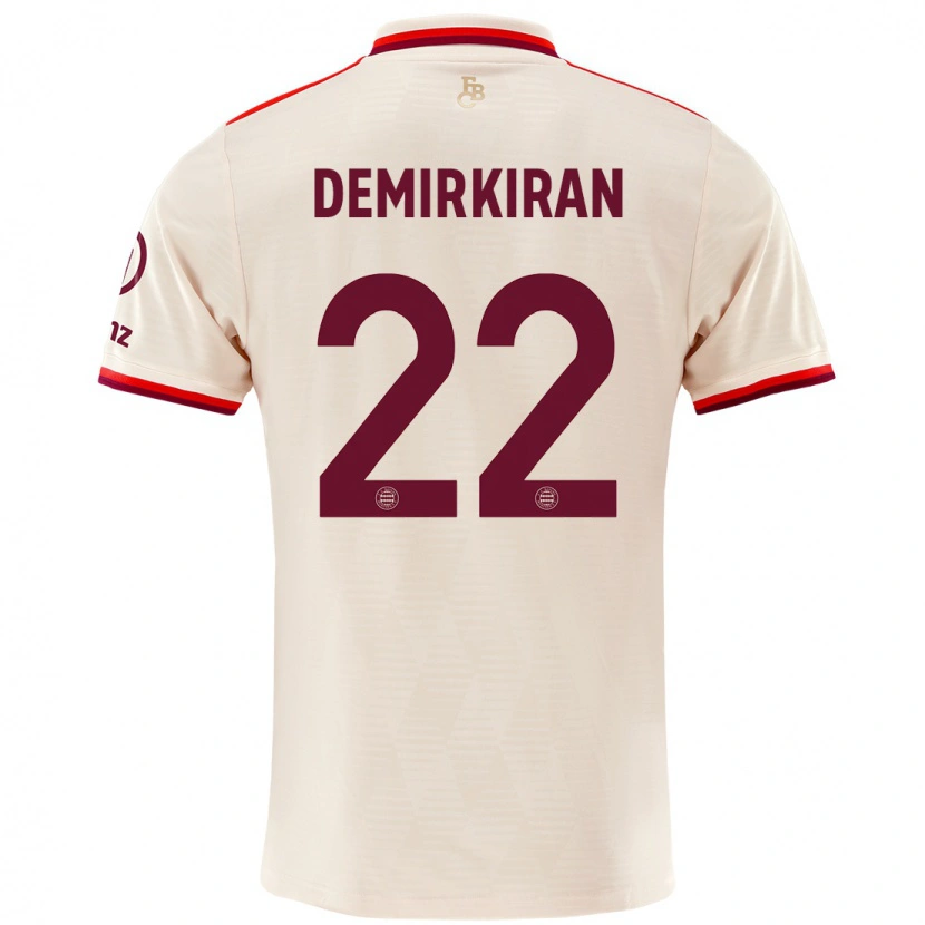 Danxen Dame Ediz Demirkiran #22 Sengetøy Tredje Sett Drakt Trøye 2024/25 Skjorter T-Skjorte