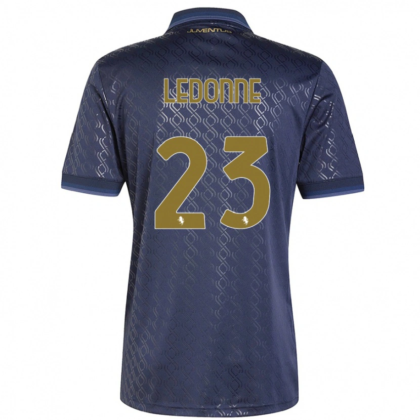 Danxen Dame Nicolo Ledonne #23 Marineblå Tredje Sett Drakt Trøye 2024/25 Skjorter T-Skjorte