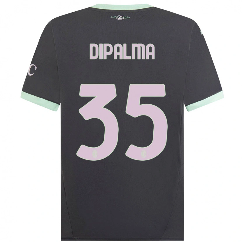 Danxen Dame Matteo Dipalma #35 Grå Tredje Sett Drakt Trøye 2024/25 Skjorter T-Skjorte