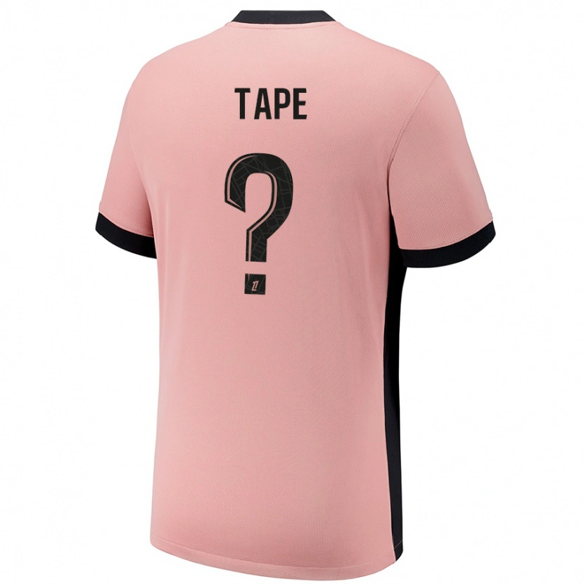 Danxen Dame Axel Tape #0 Rust Rosa Tredje Sett Drakt Trøye 2024/25 Skjorter T-Skjorte
