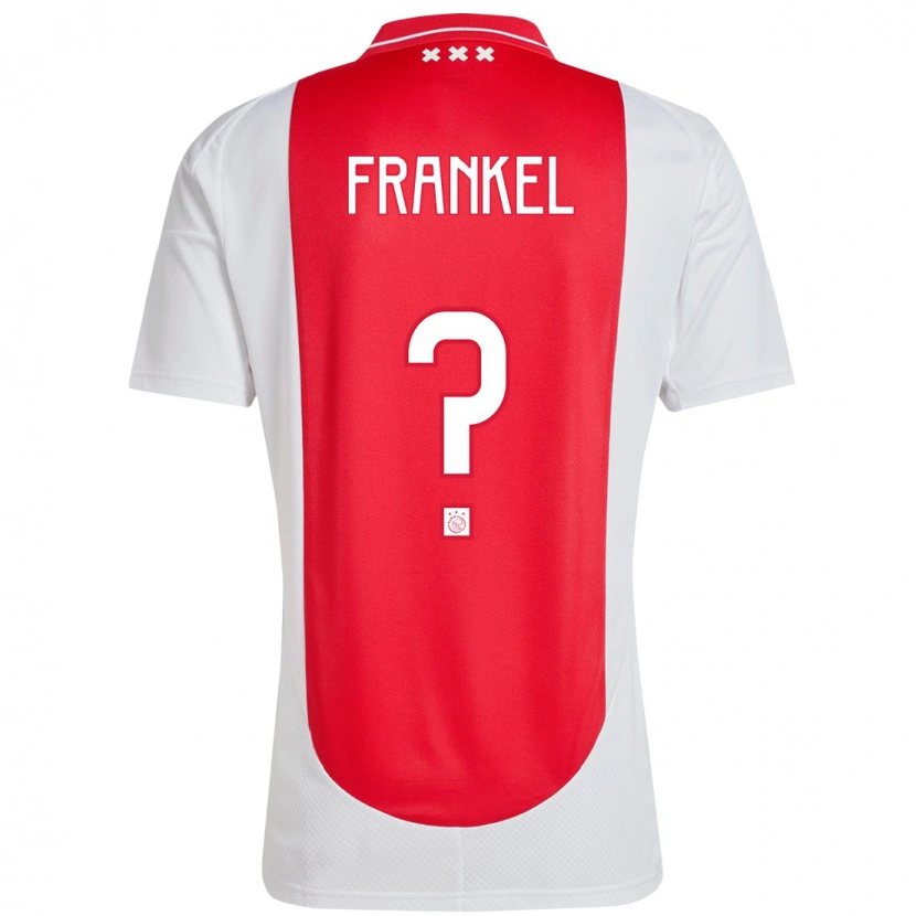 Danxen Barn Rydell Frankel #0 Rød Hvit Hjemmetrøye Drakt Trøye 2024/25 Skjorter T-Skjorte