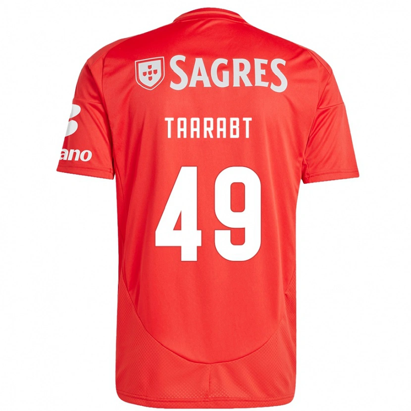 Danxen Barn Adel Taarabt #49 Rød Hvit Hjemmetrøye Drakt Trøye 2024/25 Skjorter T-Skjorte