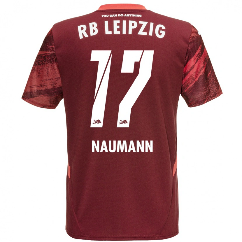 Danxen Barn Carlos Naumann #17 Burgund Bortetrøye Drakt Trøye 2024/25 Skjorter T-Skjorte