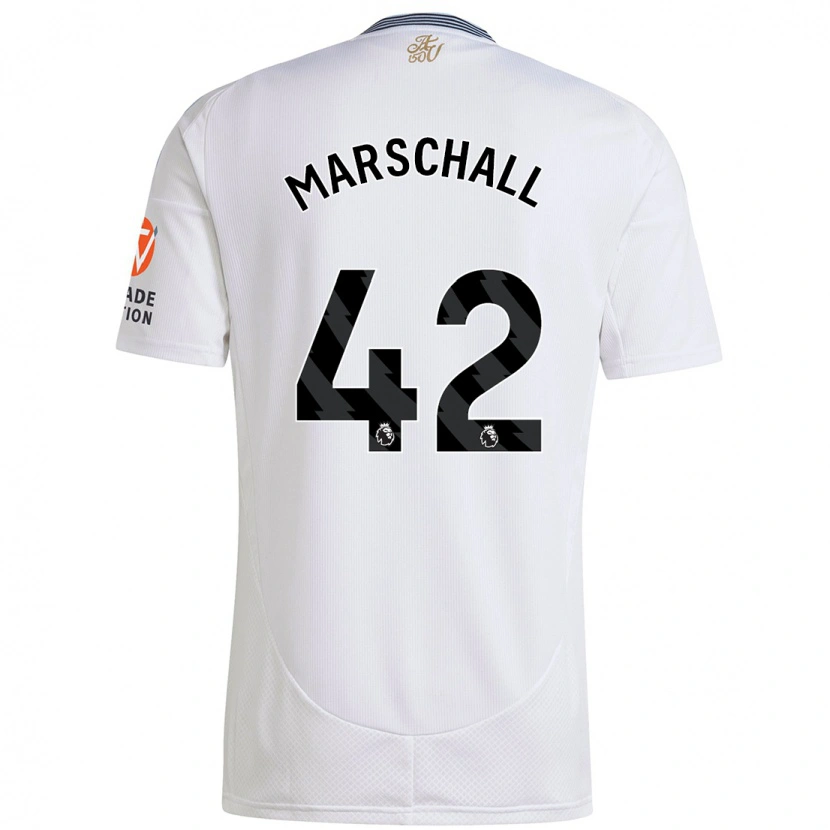 Danxen Barn Filip Marschall #42 Hvit Bortetrøye Drakt Trøye 2024/25 Skjorter T-Skjorte