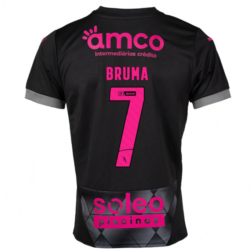 Danxen Barn Bruma #7 Svart Rosa Bortetrøye Drakt Trøye 2024/25 Skjorter T-Skjorte