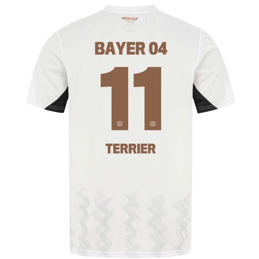 Danxen Barn Martin Terrier #11 Hvit Svart Bortetrøye Drakt Trøye 2024/25 Skjorter T-Skjorte