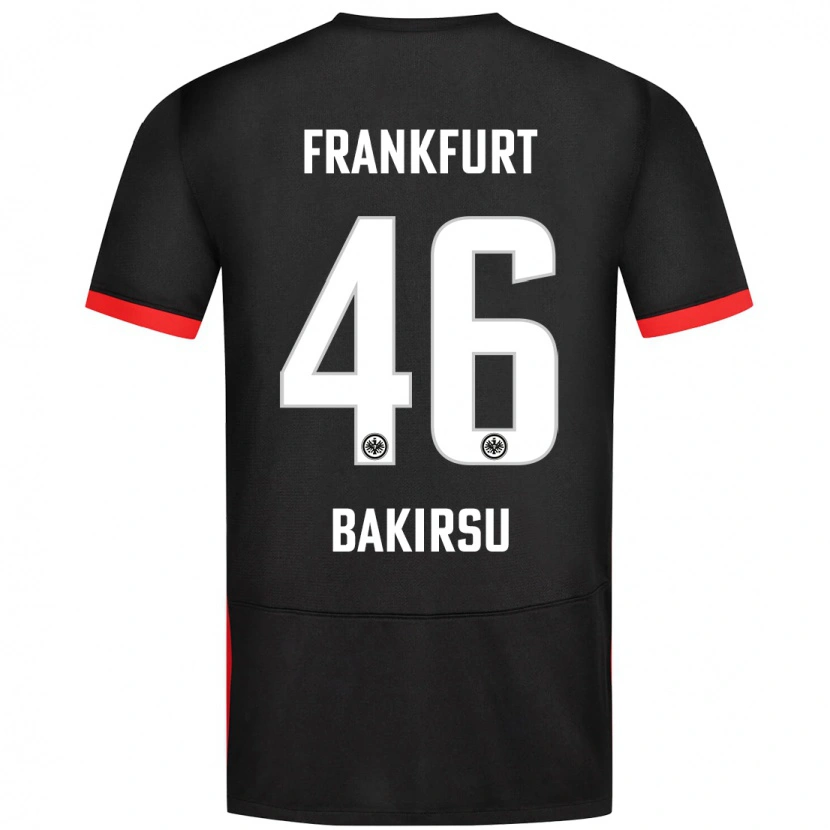 Danxen Barn Hüseyin Bakirsu #46 Svart Bortetrøye Drakt Trøye 2024/25 Skjorter T-Skjorte
