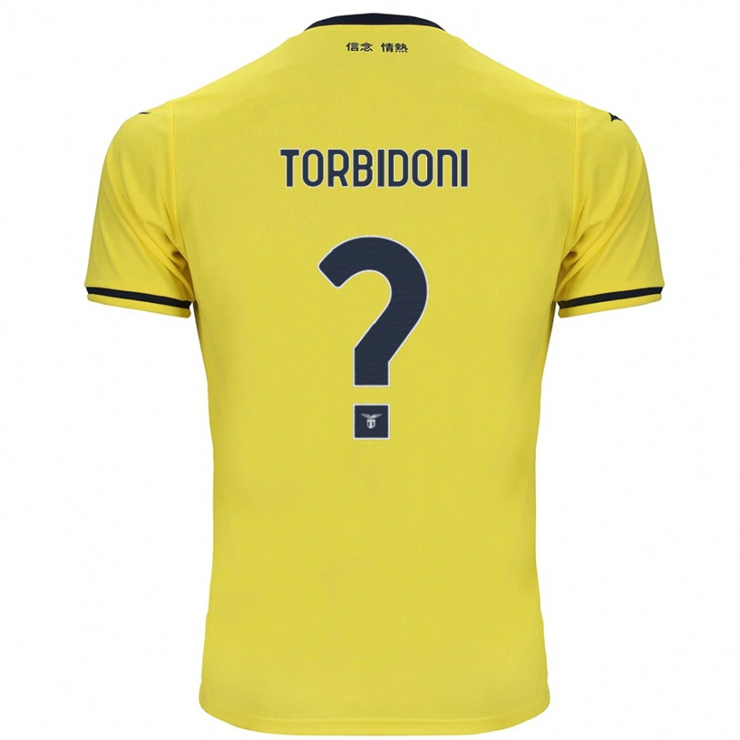 Danxen Barn Marco Torbidoni #0 Gul Bortetrøye Drakt Trøye 2024/25 Skjorter T-Skjorte