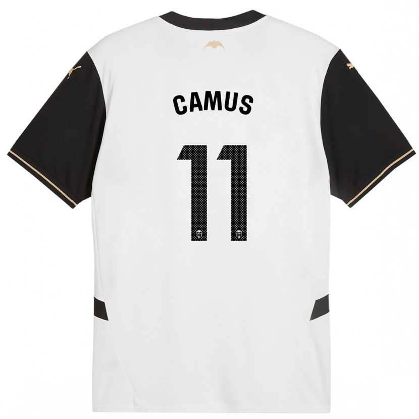 Danxen Mann Marco Camus #11 Hvit Svart Hjemmetrøye Drakt Trøye 2024/25 Skjorter T-Skjorte