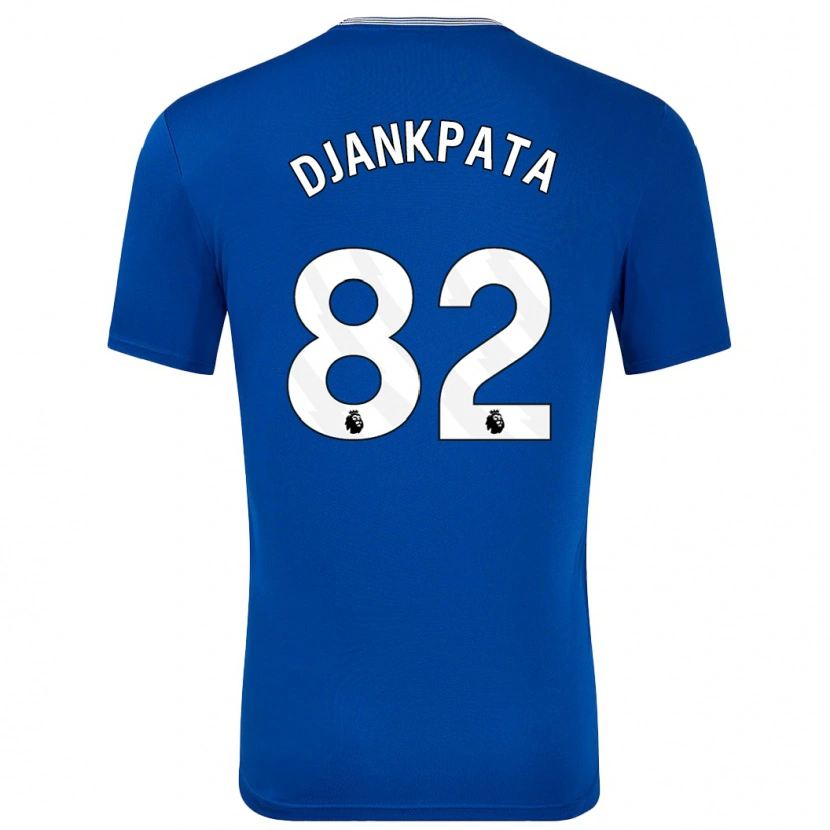 Danxen Mann Halid Djankpata #82 Blå Med Hjemmetrøye Drakt Trøye 2024/25 Skjorter T-Skjorte