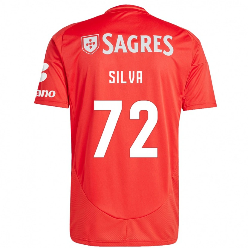 Danxen Mann Matilde Silva #72 Rød Hvit Hjemmetrøye Drakt Trøye 2024/25 Skjorter T-Skjorte