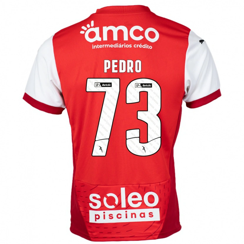 Danxen Mann Zé Pedro #73 Rød Hvit Hjemmetrøye Drakt Trøye 2024/25 Skjorter T-Skjorte