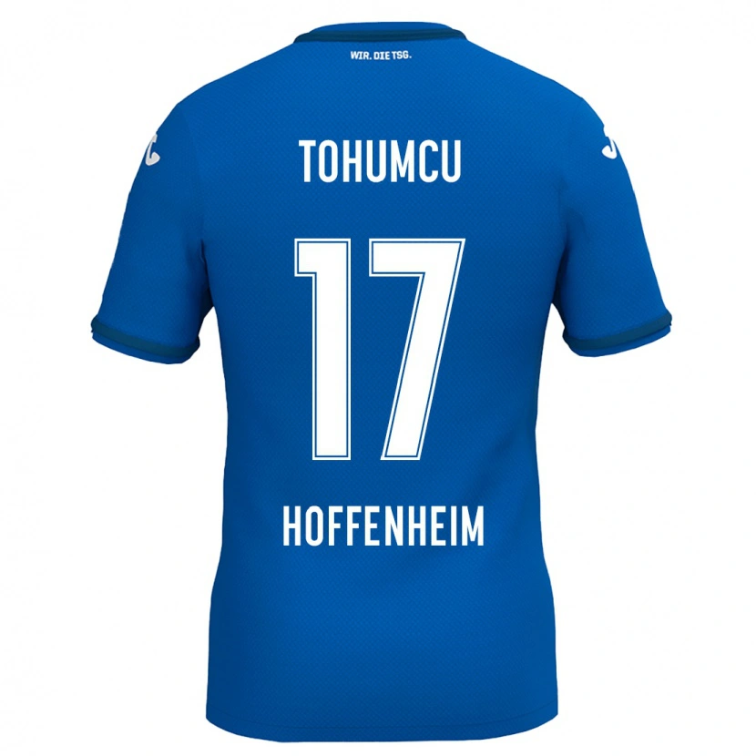 Danxen Mann Umut Tohumcu #17 Kongeblå Hjemmetrøye Drakt Trøye 2024/25 Skjorter T-Skjorte