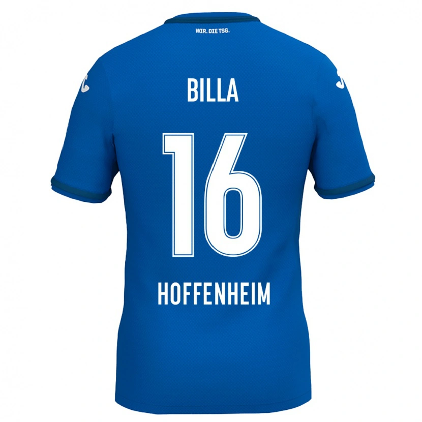 Danxen Mann Nicole Billa #16 Kongeblå Hjemmetrøye Drakt Trøye 2024/25 Skjorter T-Skjorte