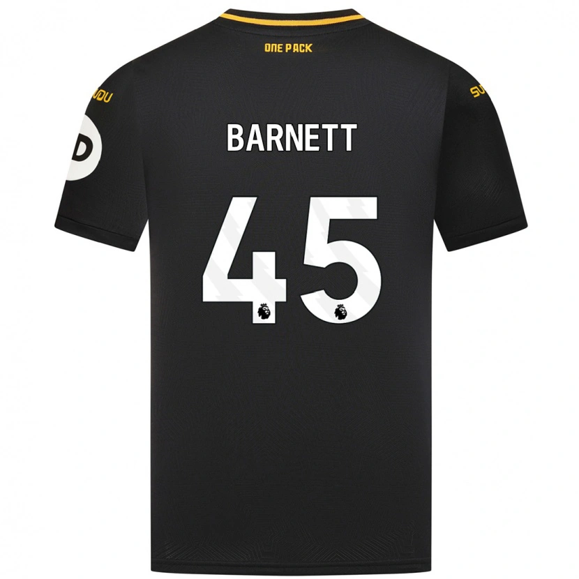 Danxen Mann Ty Barnett #45 Svart Bortetrøye Drakt Trøye 2024/25 Skjorter T-Skjorte