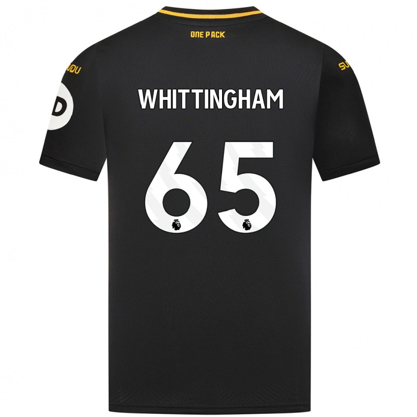 Danxen Mann Matthew Whittingham #65 Svart Bortetrøye Drakt Trøye 2024/25 Skjorter T-Skjorte