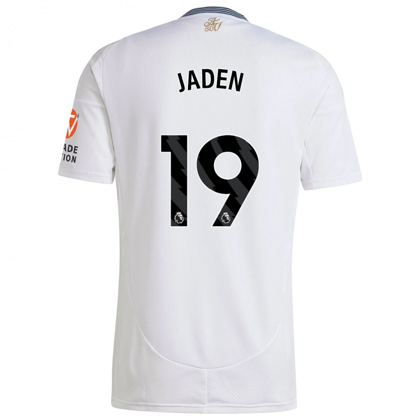 Danxen Mann Jaden Philogene #19 Hvit Bortetrøye Drakt Trøye 2024/25 Skjorter T-Skjorte