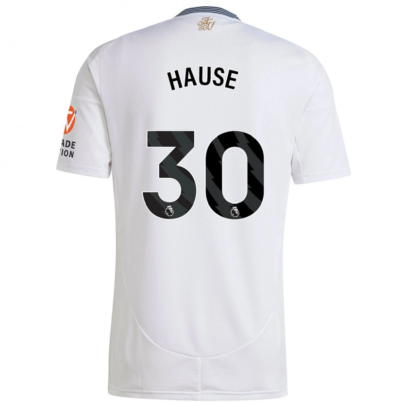 Danxen Mann Kortney Hause #30 Hvit Bortetrøye Drakt Trøye 2024/25 Skjorter T-Skjorte