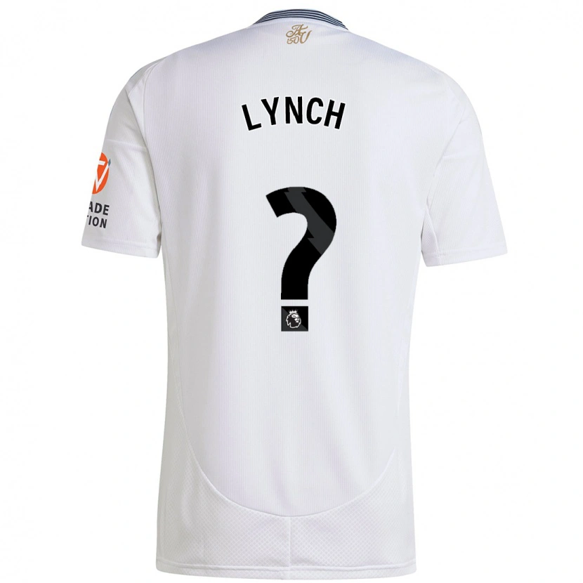 Danxen Mann Luka Lynch #0 Hvit Bortetrøye Drakt Trøye 2024/25 Skjorter T-Skjorte