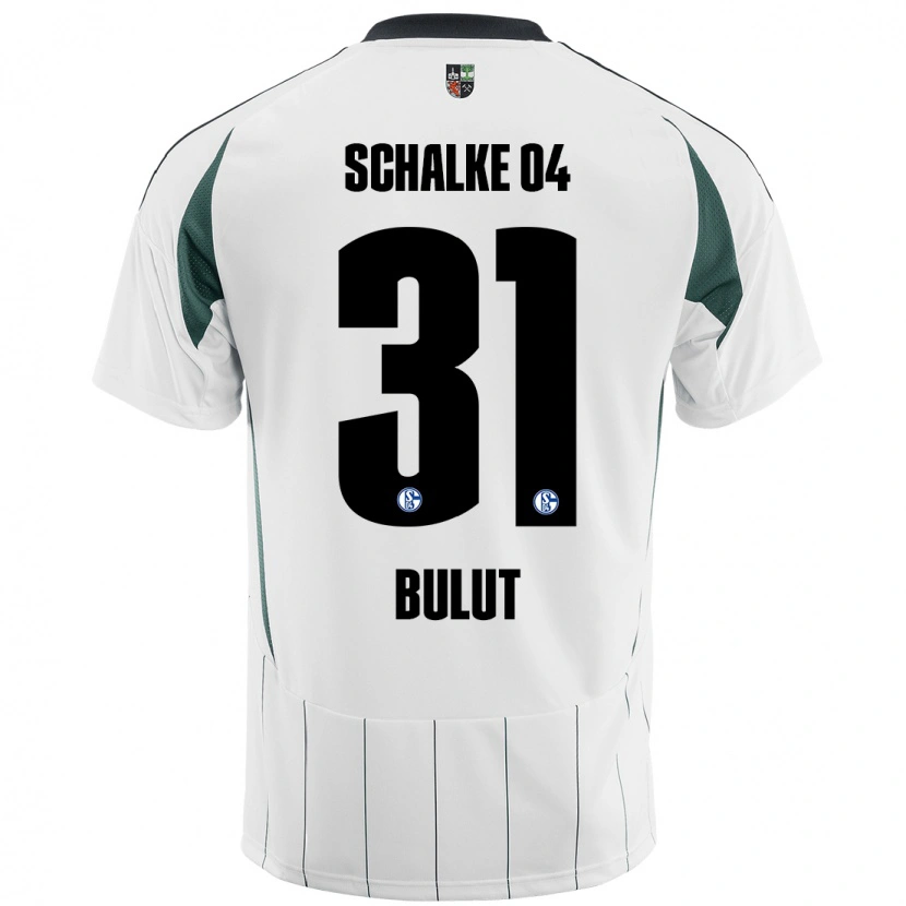Danxen Mann Taylan Bulut #31 Hvit Grønn Bortetrøye Drakt Trøye 2024/25 Skjorter T-Skjorte