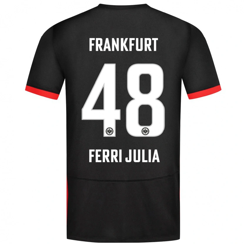 Danxen Mann Nacho Ferri #48 Svart Bortetrøye Drakt Trøye 2024/25 Skjorter T-Skjorte