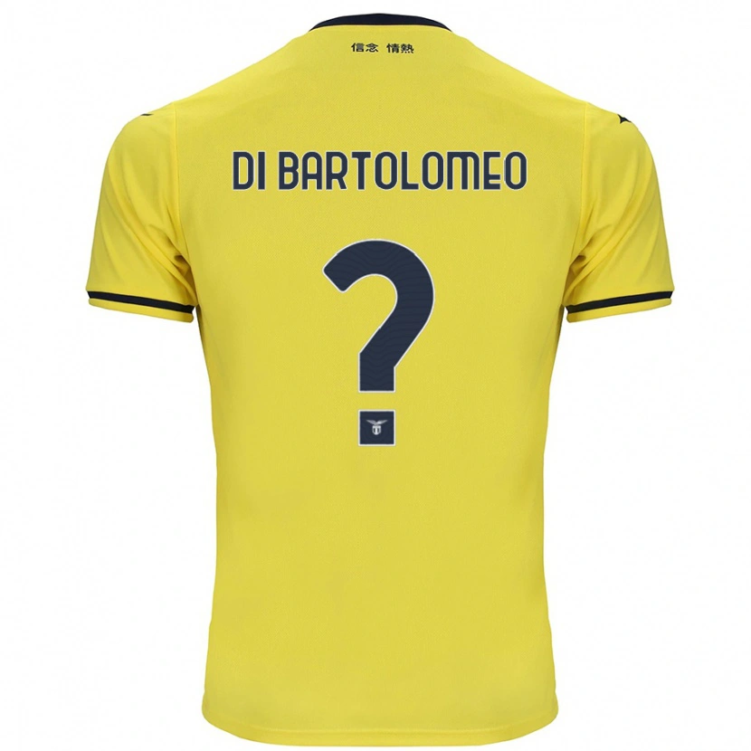 Danxen Mann Damiano Di Bartolomeo #0 Gul Bortetrøye Drakt Trøye 2024/25 Skjorter T-Skjorte