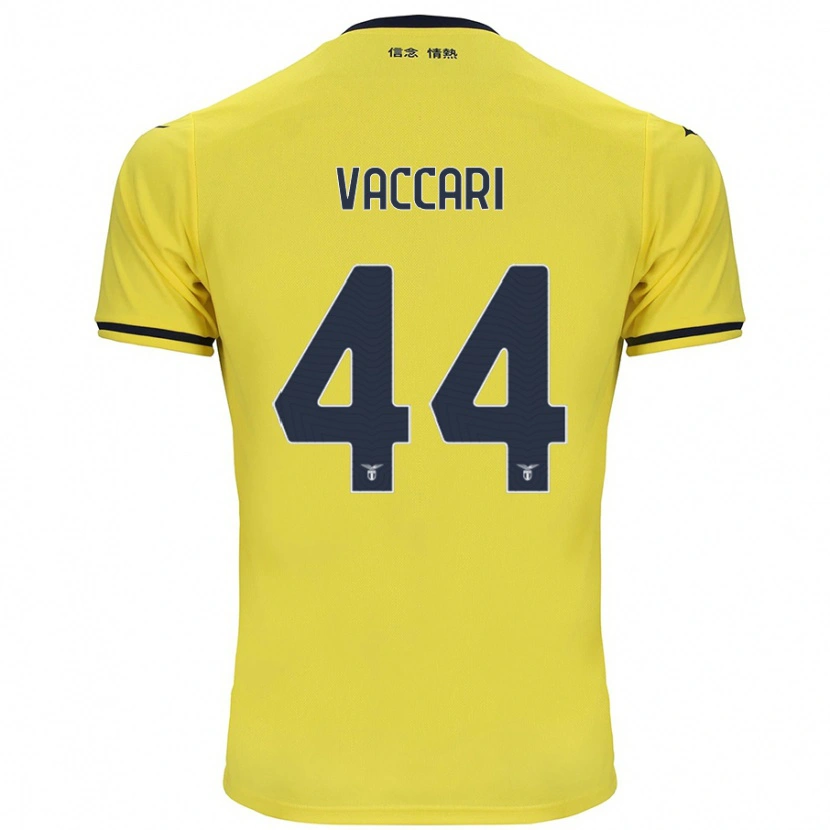 Danxen Mann Flavia Vaccari #44 Gul Bortetrøye Drakt Trøye 2024/25 Skjorter T-Skjorte