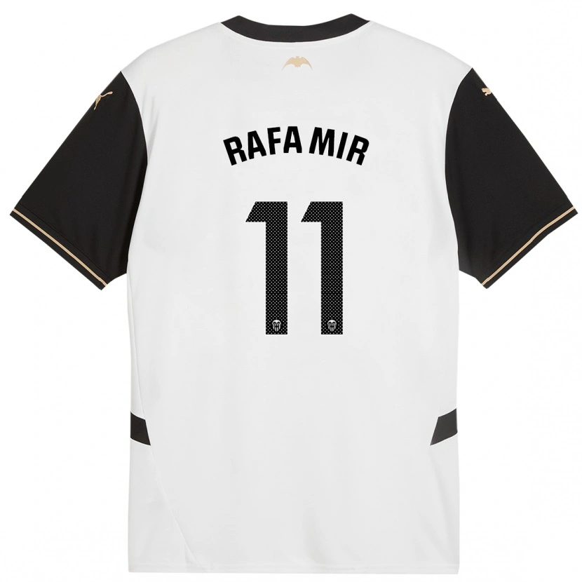 Danxen Dame Rafa Mir #11 Hvit Svart Hjemmetrøye Drakt Trøye 2024/25 Skjorter T-Skjorte