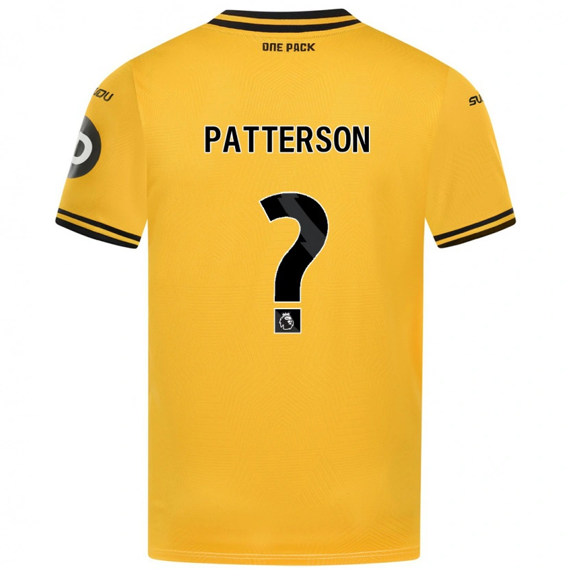 Danxen Dame Lennon Patterson #0 Gul Hjemmetrøye Drakt Trøye 2024/25 Skjorter T-Skjorte