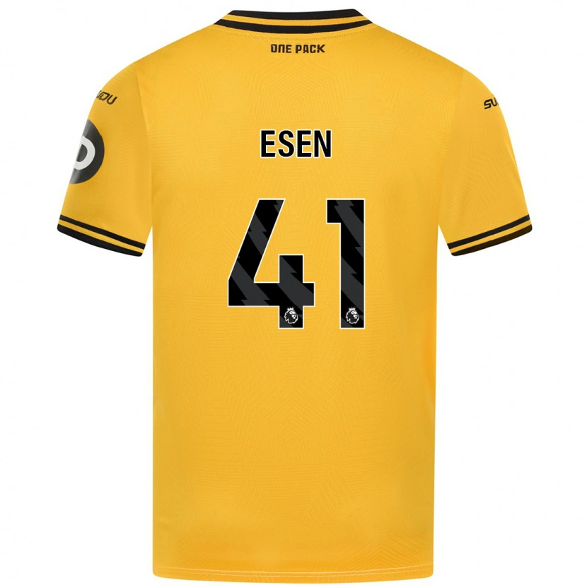 Danxen Dame Josh Esen #41 Gul Hjemmetrøye Drakt Trøye 2024/25 Skjorter T-Skjorte