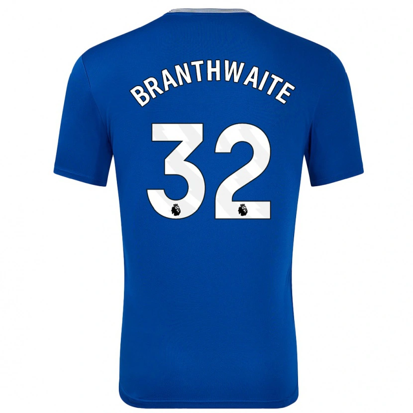 Danxen Dame Jarrad Branthwaite #32 Blå Med Hjemmetrøye Drakt Trøye 2024/25 Skjorter T-Skjorte