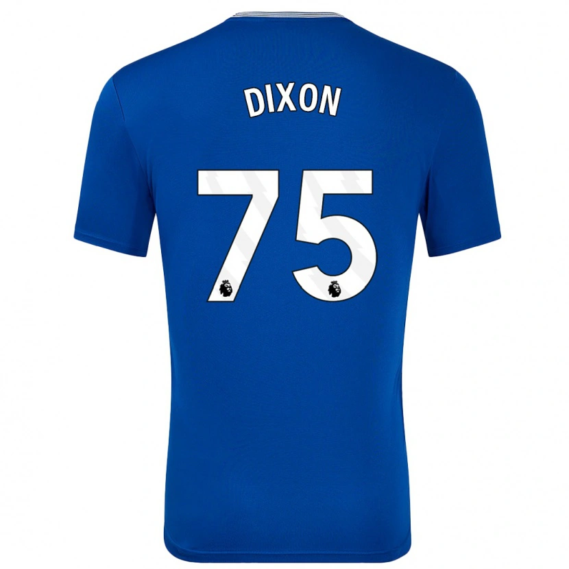 Danxen Dame Roman Dixon #75 Blå Med Hjemmetrøye Drakt Trøye 2024/25 Skjorter T-Skjorte