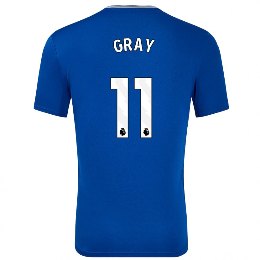 Danxen Dame Demarai Gray #11 Blå Med Hjemmetrøye Drakt Trøye 2024/25 Skjorter T-Skjorte