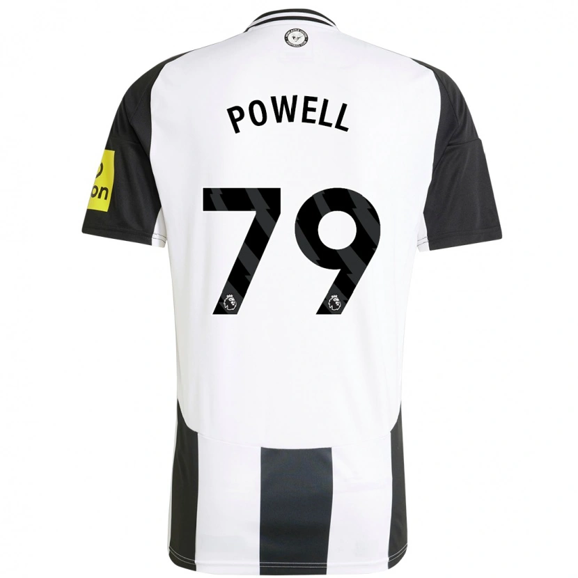 Danxen Dame Rory Powell #79 Hvit Svart Hjemmetrøye Drakt Trøye 2024/25 Skjorter T-Skjorte