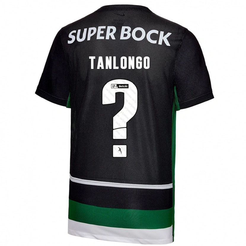 Danxen Dame Mateo Tanlongo #0 Svart Hvit Grønn Hjemmetrøye Drakt Trøye 2024/25 Skjorter T-Skjorte