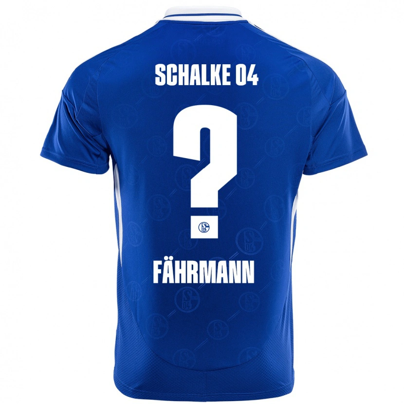 Danxen Dame Ralf Fährmann #0 Kongeblått Hjemmetrøye Drakt Trøye 2024/25 Skjorter T-Skjorte