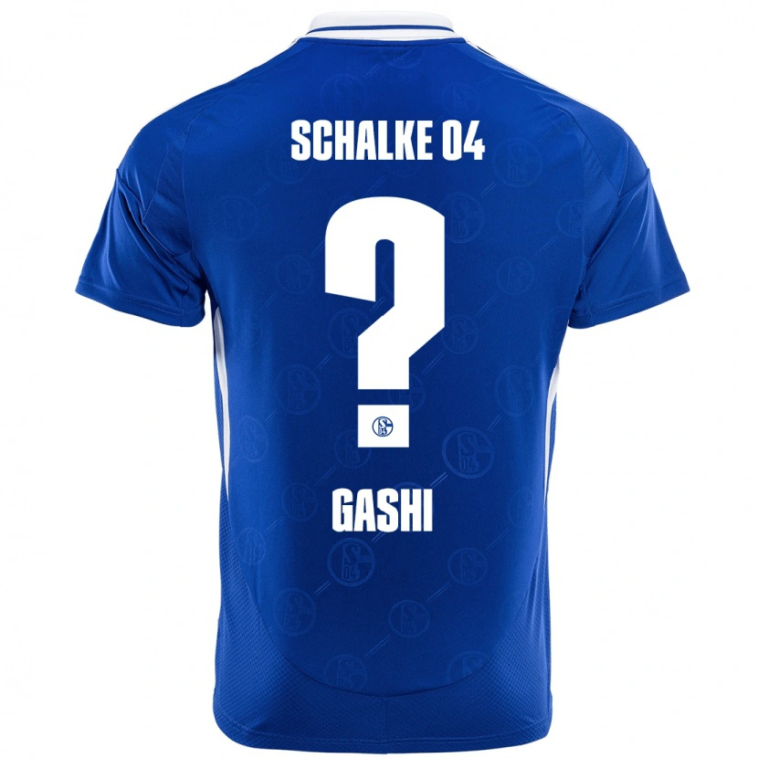 Danxen Dame Edion Gashi #0 Kongeblått Hjemmetrøye Drakt Trøye 2024/25 Skjorter T-Skjorte