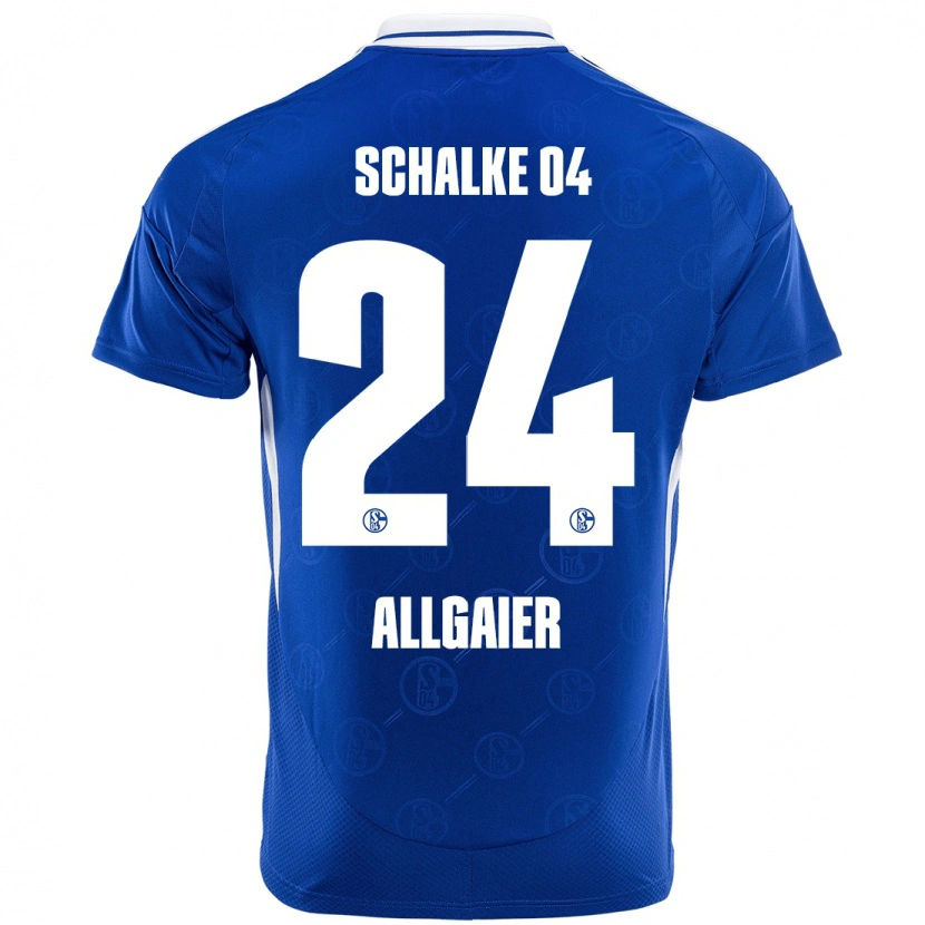 Danxen Dame Felix Allgaier #24 Kongeblått Hjemmetrøye Drakt Trøye 2024/25 Skjorter T-Skjorte