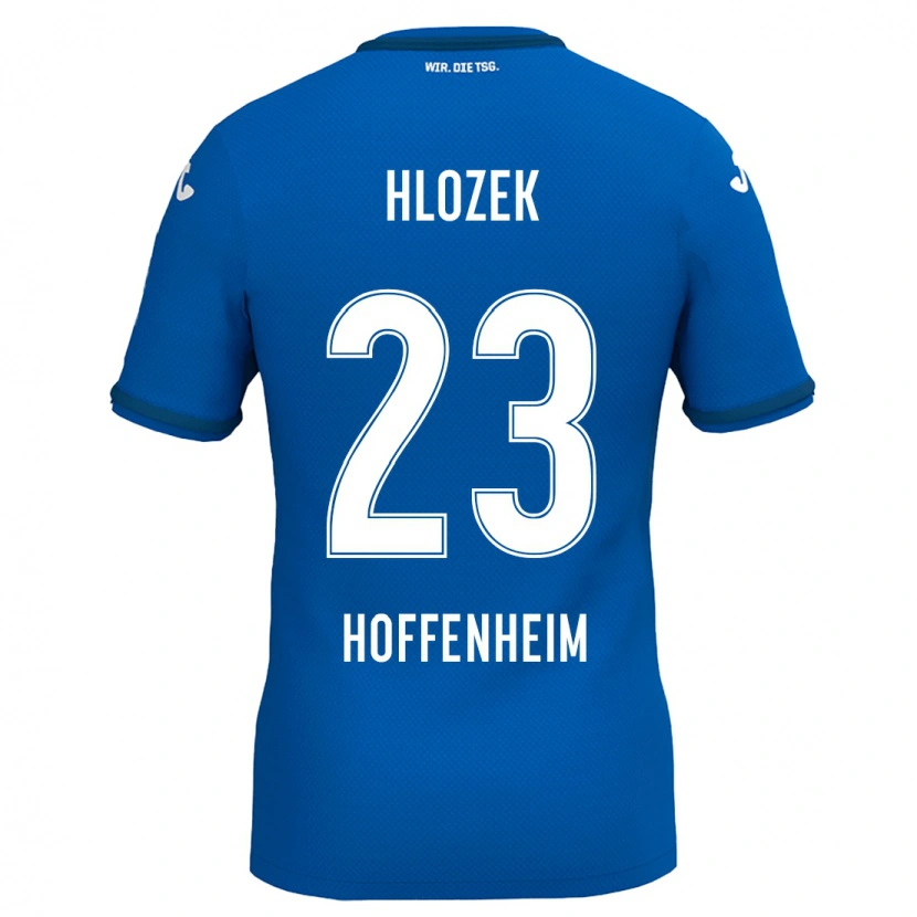 Danxen Dame Adam Hlozek #23 Kongeblå Hjemmetrøye Drakt Trøye 2024/25 Skjorter T-Skjorte