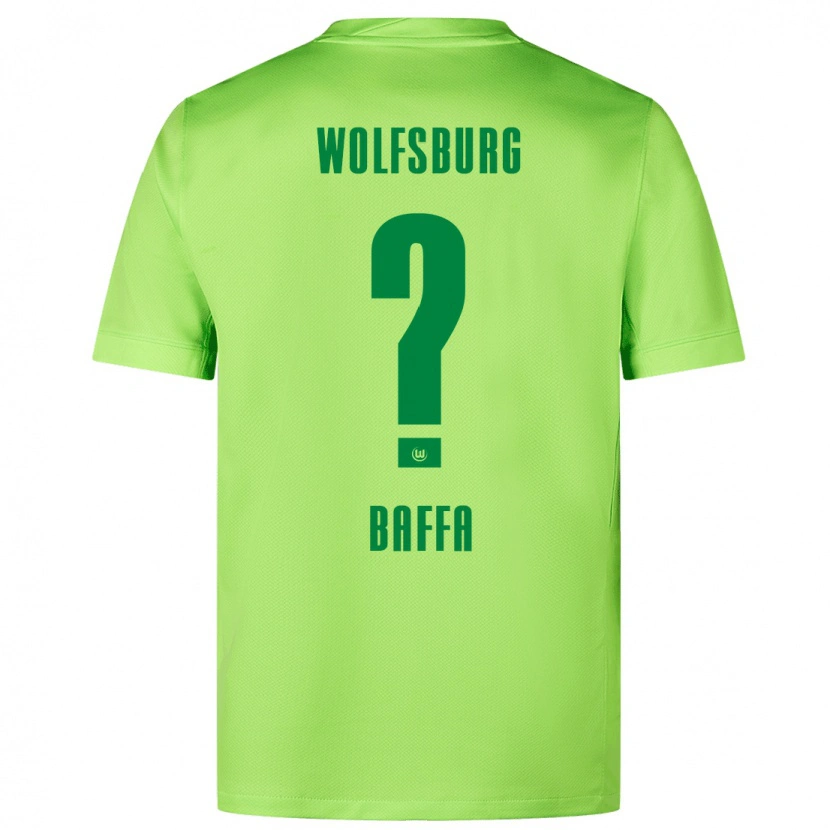 Danxen Dame Salvatore Baffa #0 Fluorescerende Grønn Hjemmetrøye Drakt Trøye 2024/25 Skjorter T-Skjorte