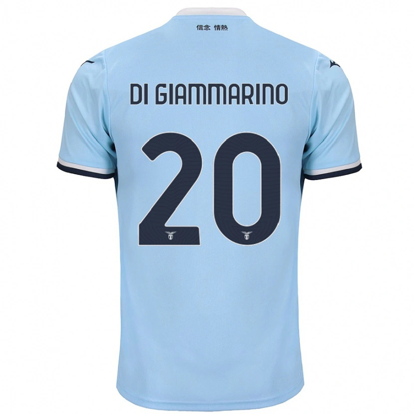 Danxen Dame Virginia Di Giammarino #20 Blå Hjemmetrøye Drakt Trøye 2024/25 Skjorter T-Skjorte