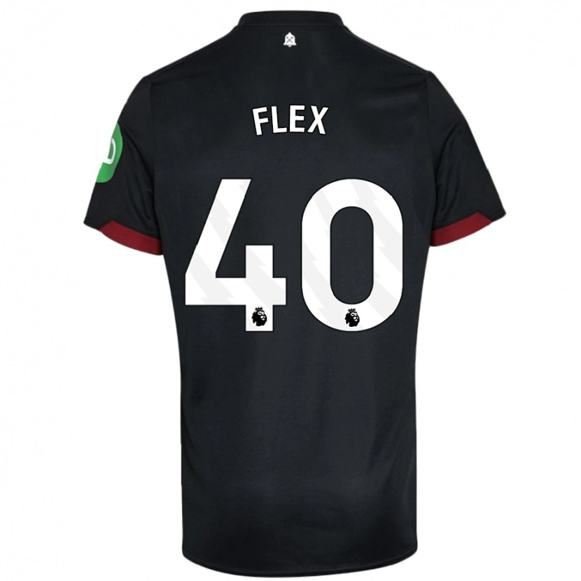 Danxen Dame Armstrong Oko Flex #40 Svart Hvit Bortetrøye Drakt Trøye 2024/25 Skjorter T-Skjorte
