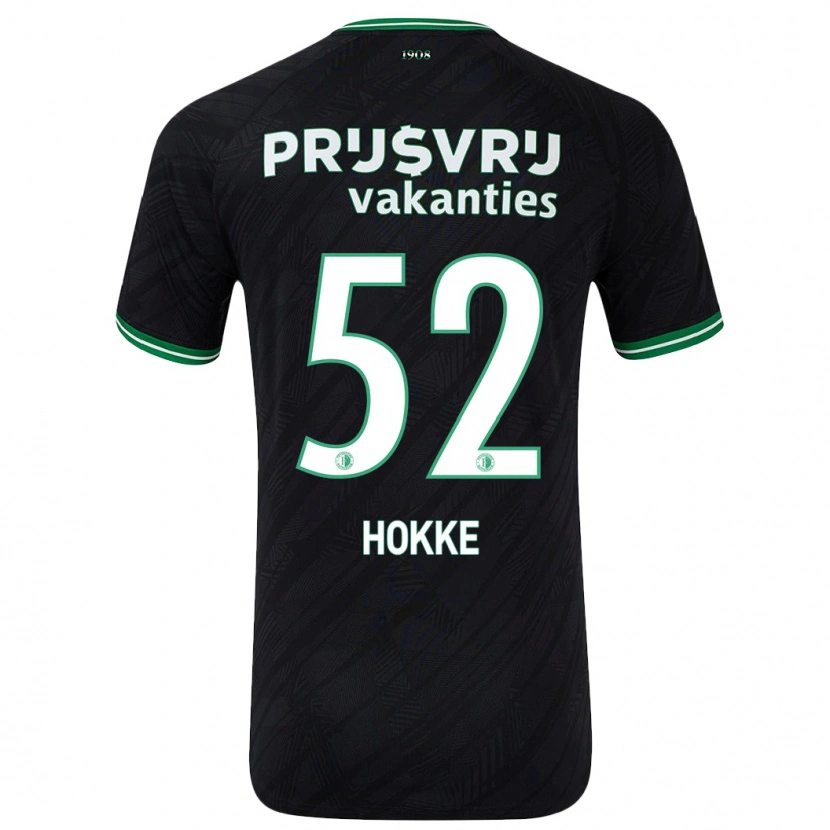 Danxen Dame Milan Hokke #52 Svart Grønn Bortetrøye Drakt Trøye 2024/25 Skjorter T-Skjorte