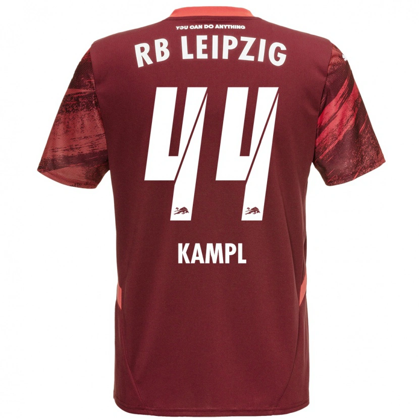 Danxen Dame Kevin Kampl #44 Burgund Bortetrøye Drakt Trøye 2024/25 Skjorter T-Skjorte