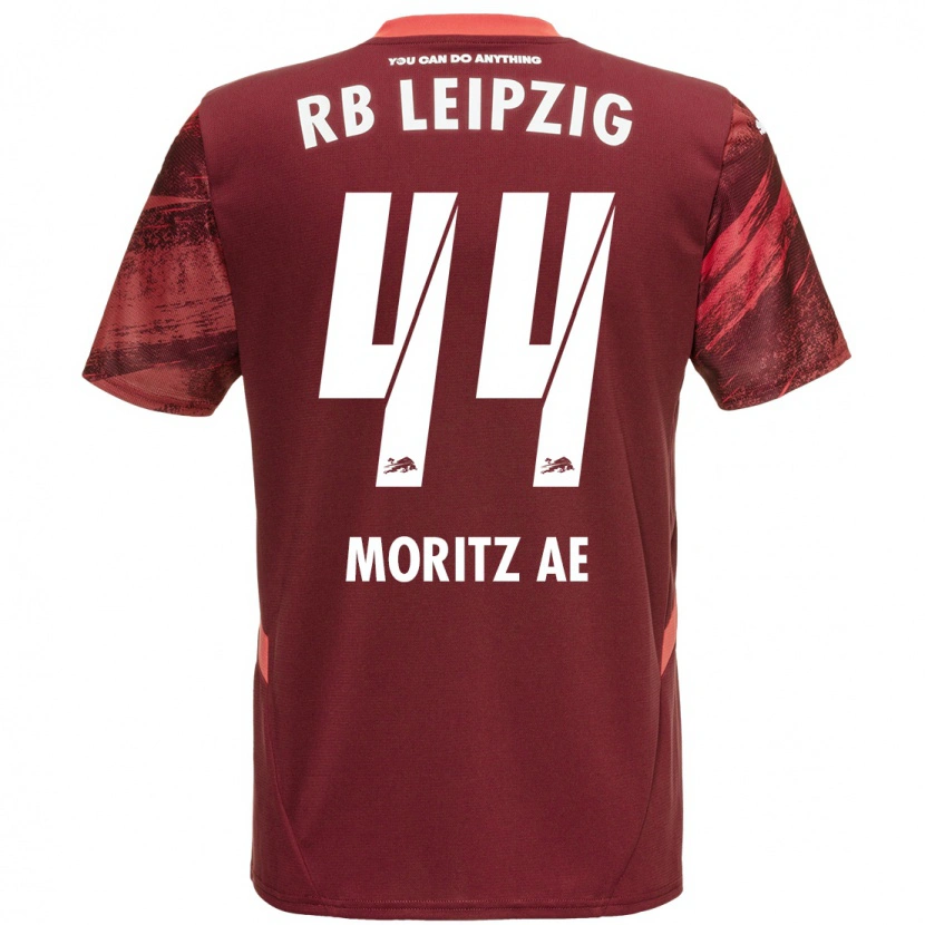 Danxen Dame Moritz Aé #44 Burgund Bortetrøye Drakt Trøye 2024/25 Skjorter T-Skjorte