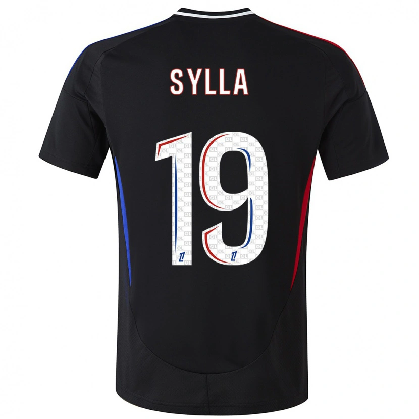 Danxen Dame Kysha Sylla #19 Svart Bortetrøye Drakt Trøye 2024/25 Skjorter T-Skjorte