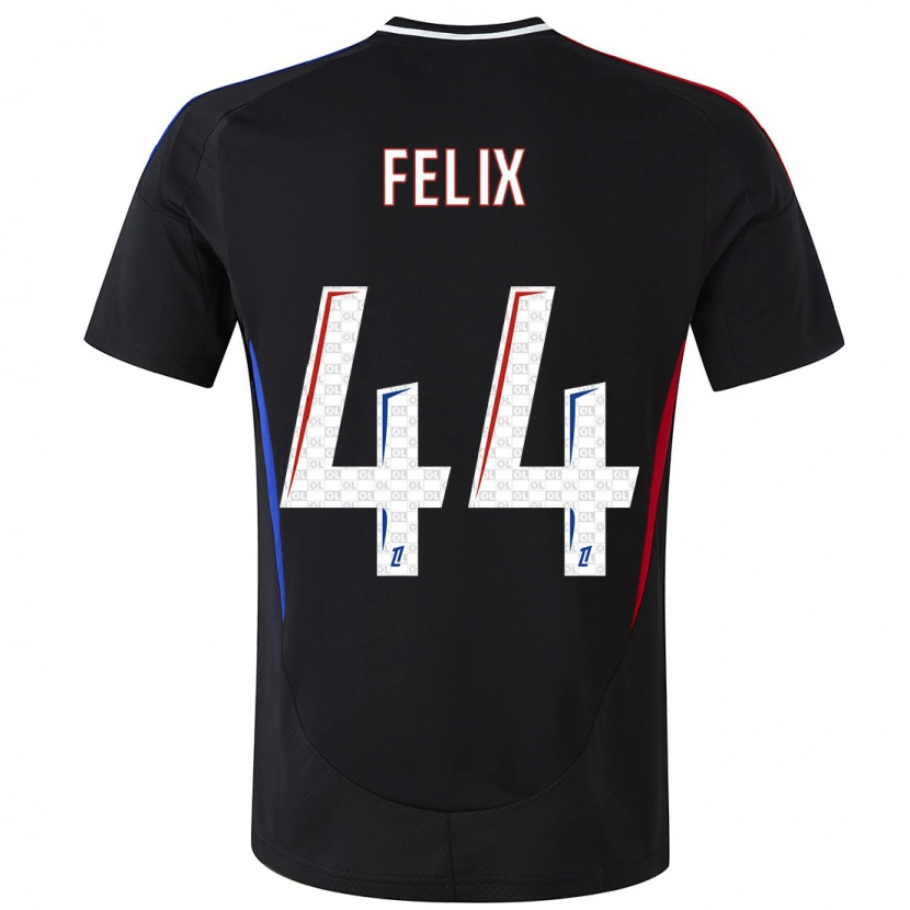 Danxen Dame Marley Felix #44 Svart Bortetrøye Drakt Trøye 2024/25 Skjorter T-Skjorte