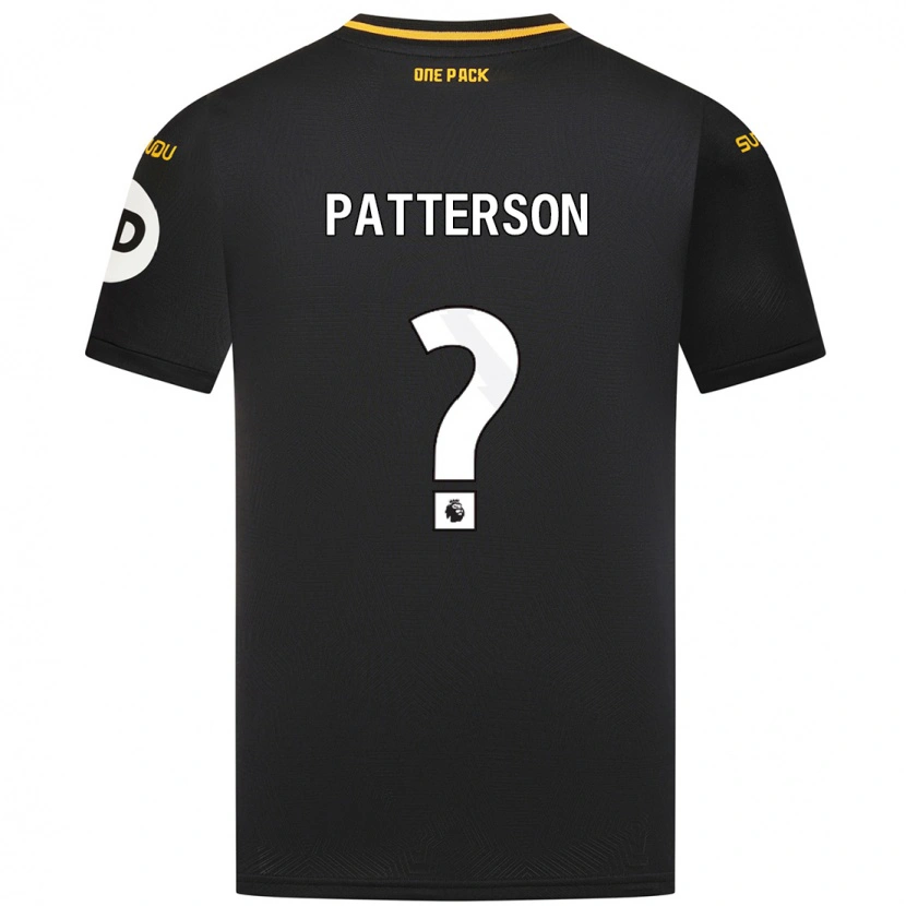 Danxen Dame Lennon Patterson #0 Svart Bortetrøye Drakt Trøye 2024/25 Skjorter T-Skjorte