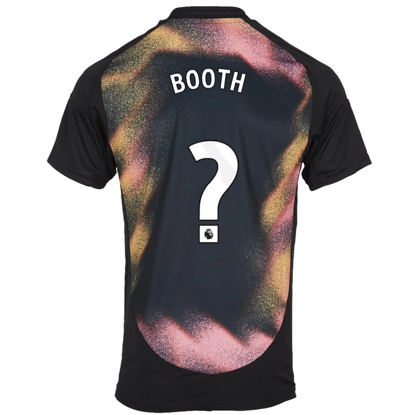 Danxen Dame Zach Booth #0 Svart Hvit Bortetrøye Drakt Trøye 2024/25 Skjorter T-Skjorte