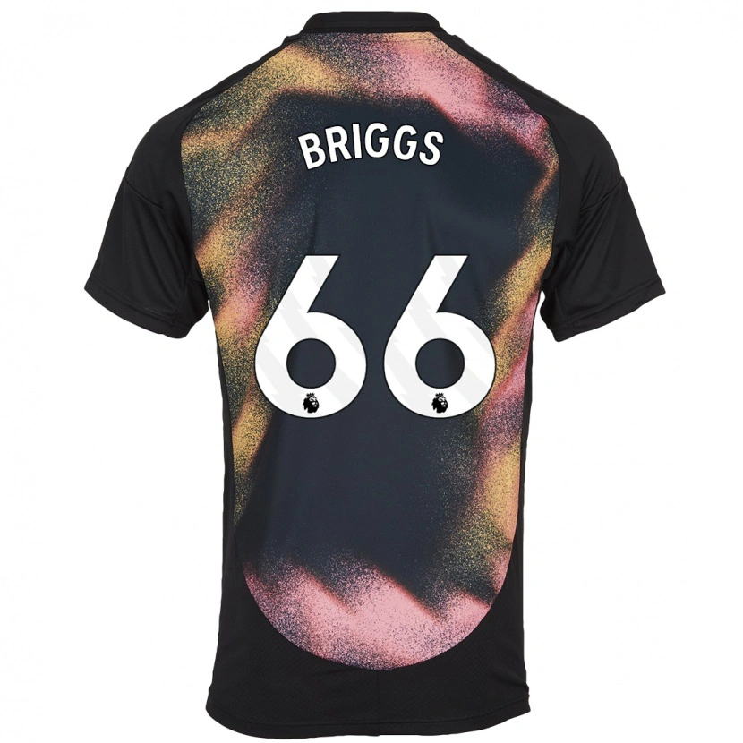 Danxen Dame Logan Briggs #66 Svart Hvit Bortetrøye Drakt Trøye 2024/25 Skjorter T-Skjorte